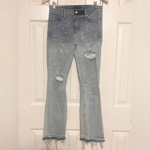 Rta Jeans Acid Distressed Road to Awe Straight Leg Jeans